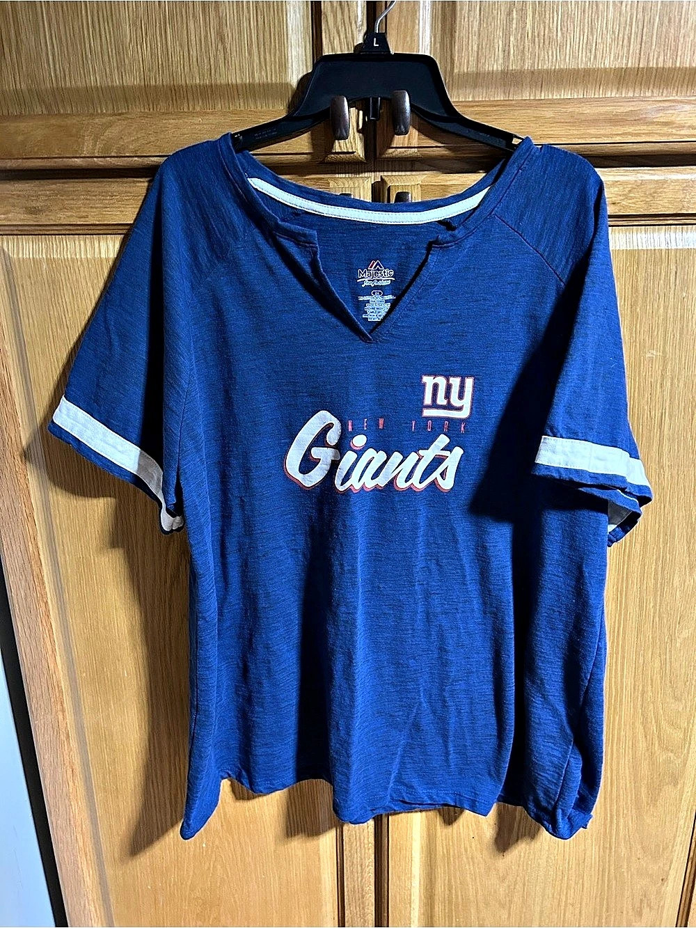 Majestic New York Giants graphic tee Blue Graphic Tee Size 2X